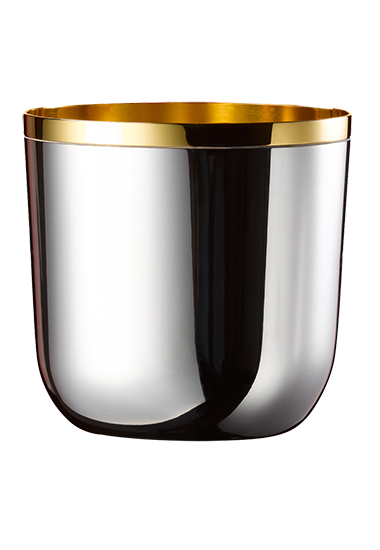 Alta Tumbler Collection in Silverplate (Gold Interior)