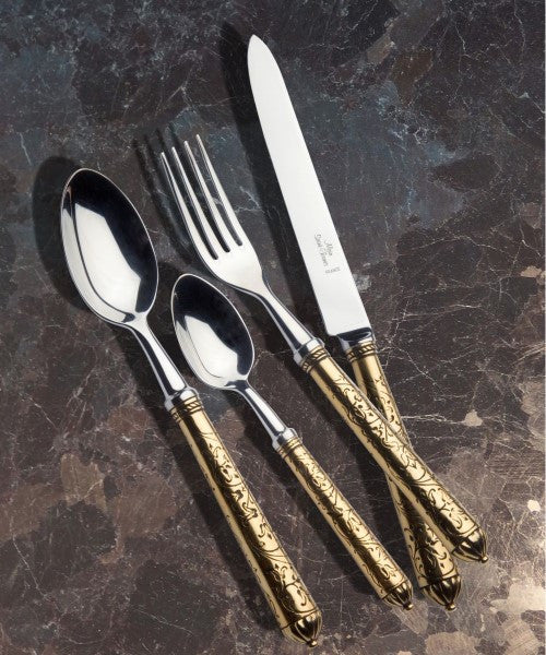 Alain Saint-Joanis Berlin Cutlery Collection (Gold Plate and Stainless)