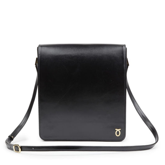 Launer Lorenzo Bag, Black/Black