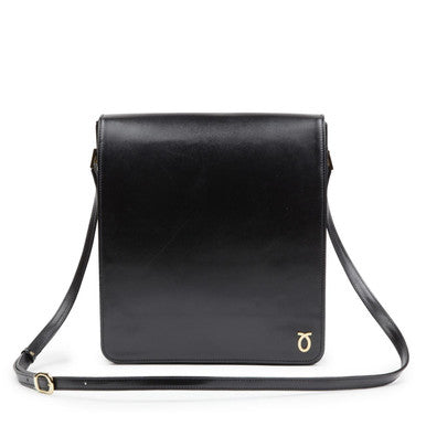 Lorenzo Bag in Black with Black Interior