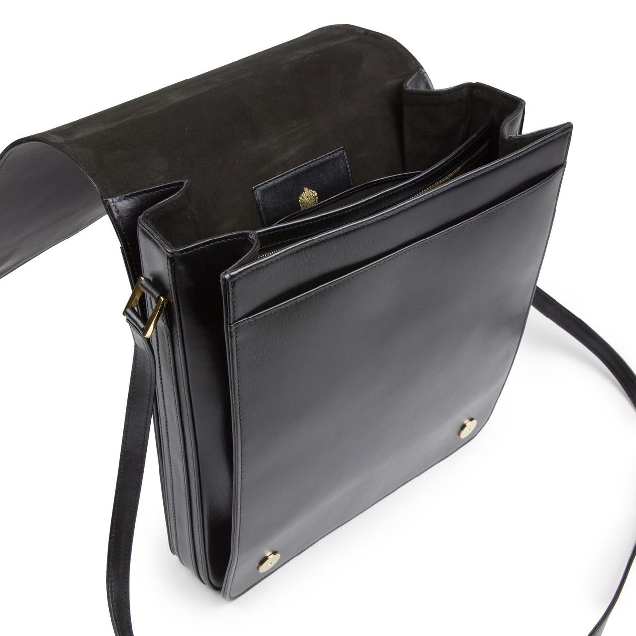 Launer Lorenzo Bag, Black/Black