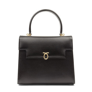 Traviata Handbag in Black with Black Interior