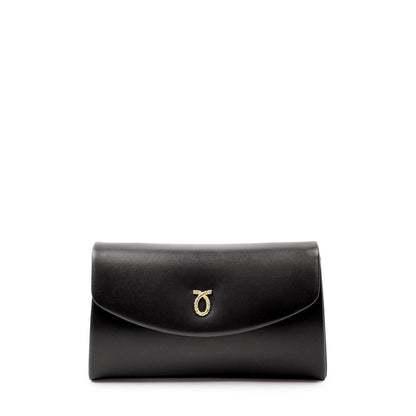 High Society Handbag, Black/Black