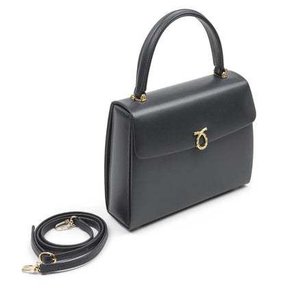 Encore Handbag, Black/Black