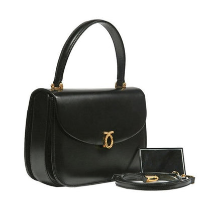 Nocturne Handbag, Black/Black