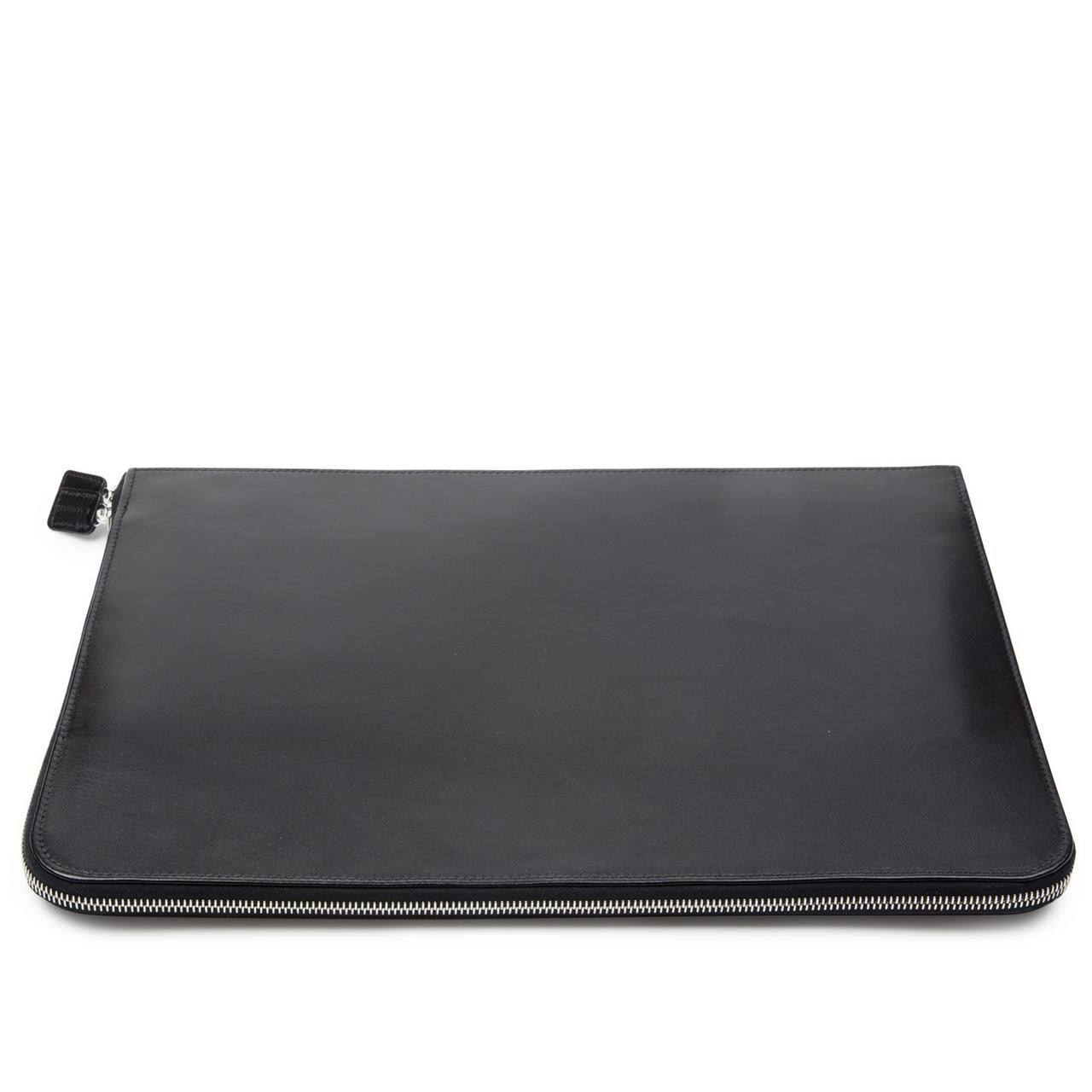 Launer Document Case, Black/Purple