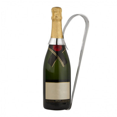 Champagne Silverplate Bottle Handle