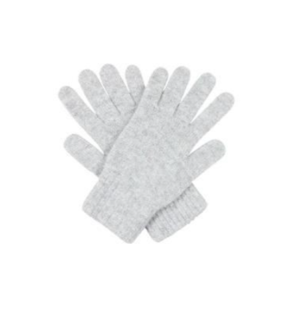 Three-Ply Cashmere Plain Gloves in Haar