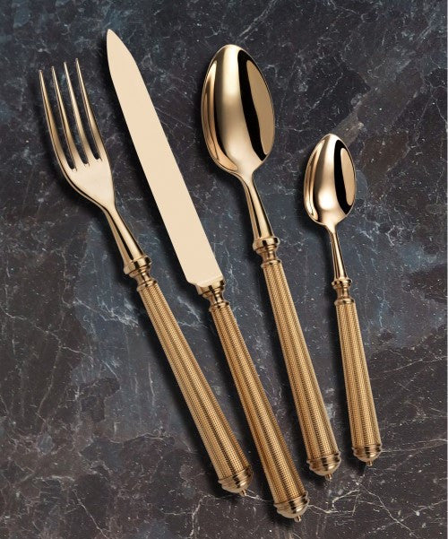 Alain Saint-Joanis Dunes Cutlery Collection (Rose Gold Plate)