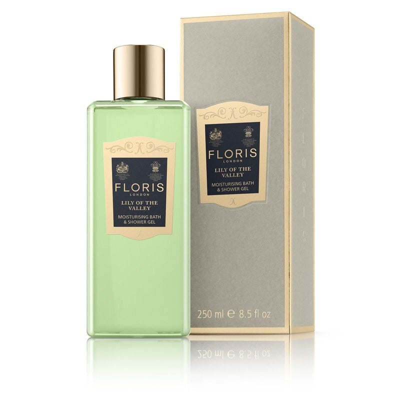 Floris London Lily of the Valley Moisturizing Bath Shower Gel 250 mL The Lanam Shop