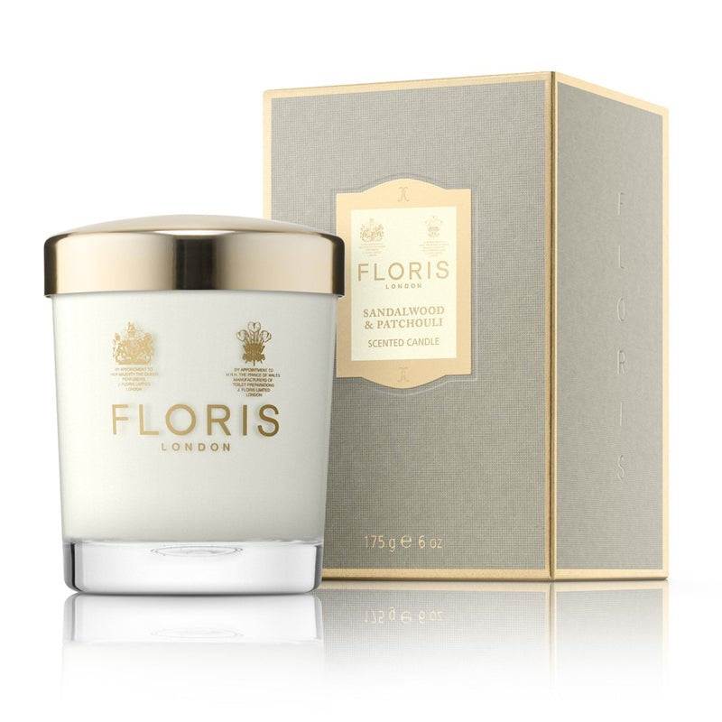 Floris Sandalwood & Patchouli Scented Candle