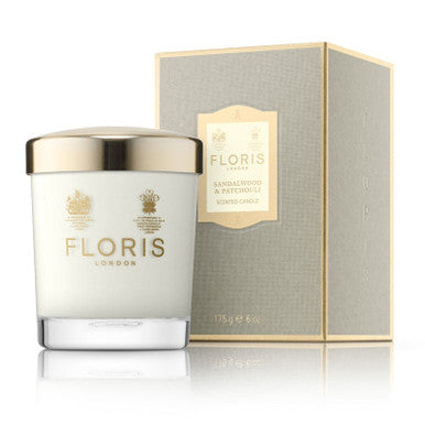 Floris Sandalwood & Patchouli Scented Candle