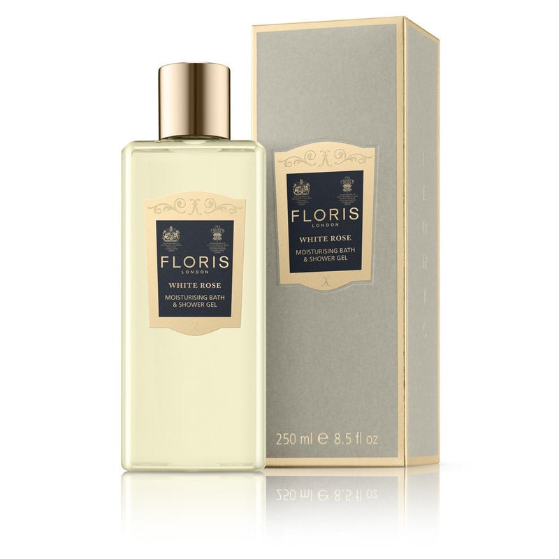 Floris London White Rose Moisturizing Bath & Shower Gel 250 mL