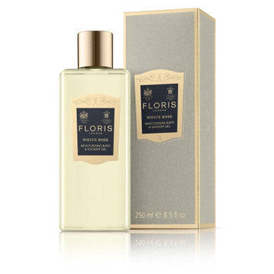 Floris White Rose Moisturizing Bath & Shower Gel 250 mL