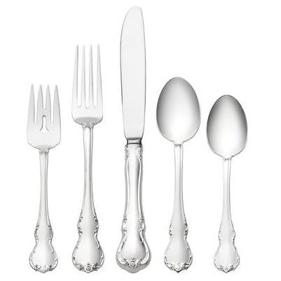 Towle Silversmiths French Provincial Sterling Silver Flatware Collection