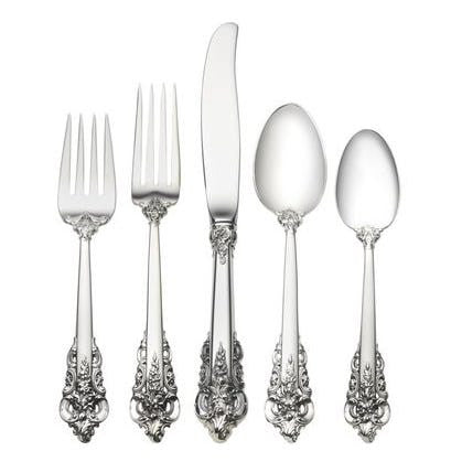 Wallace Silversmiths Grande Baroque Sterling Silver Flatware Collection