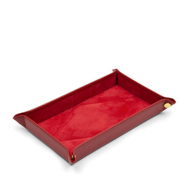 Valet Tray in Guard Red with Guard Red Interior