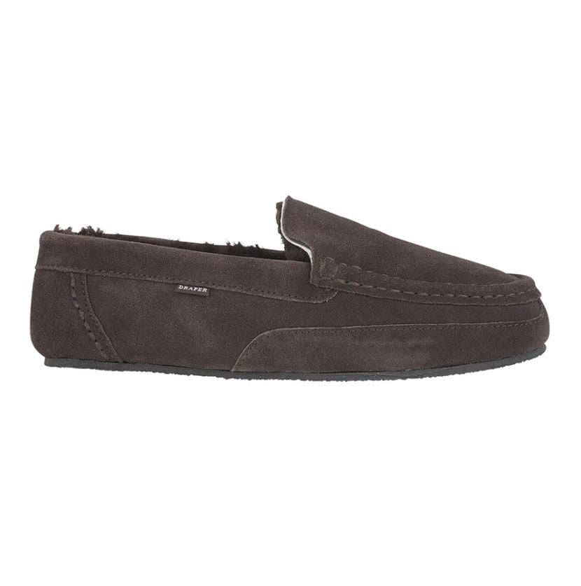 Draper of Glastonbury Men's Slipper "Hugo" in Brown