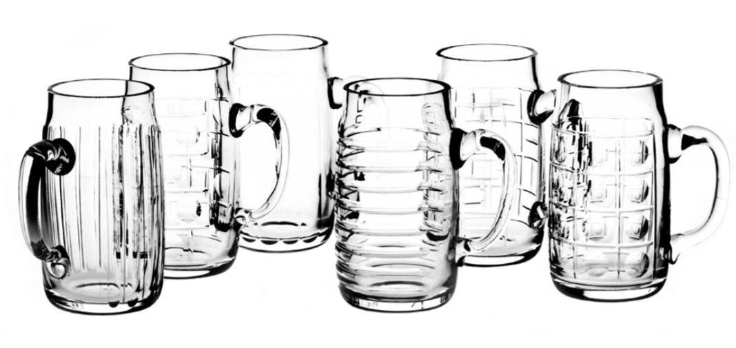 Theresienthal Joseph Crystal Beer Tankard Collection