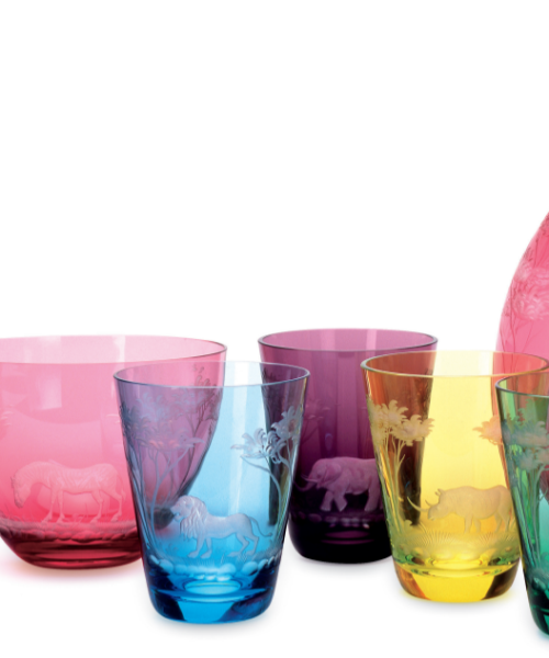 "Kilimanjaro" Crystal Tumbler Collection