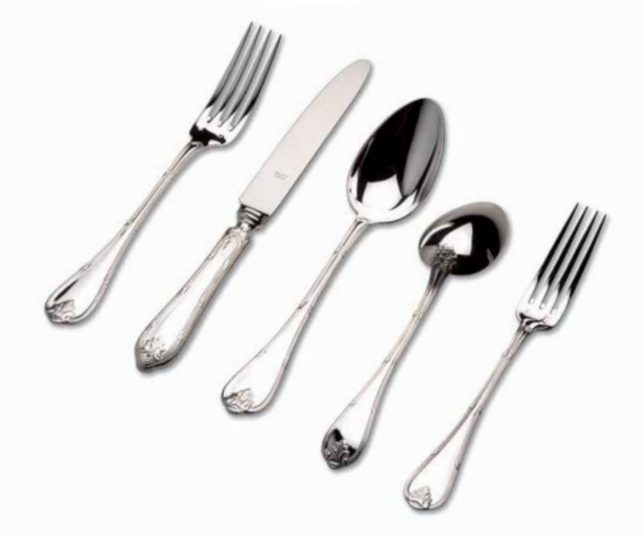 Louison Cutlery Collection in Sterling