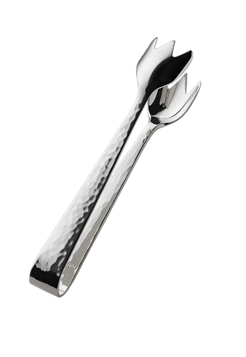 Martelé Silverplate Ice Tongs