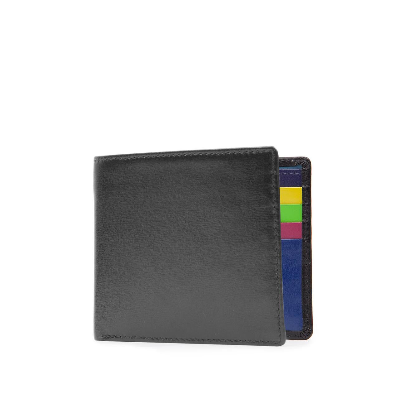 Launer Eight Credit Card Wallet, Black/Multi