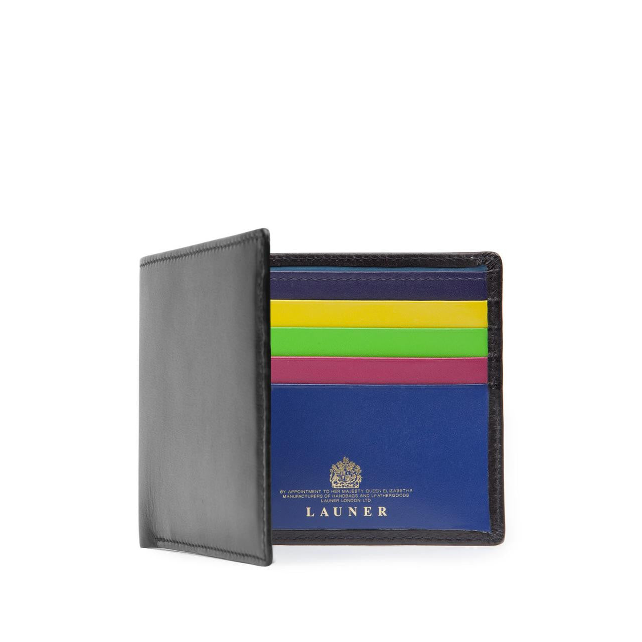 Launer Eight Credit Card Wallet, Black/Multi