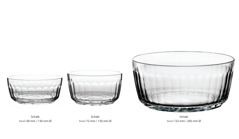 "Otto" Crystal Bowl Collection