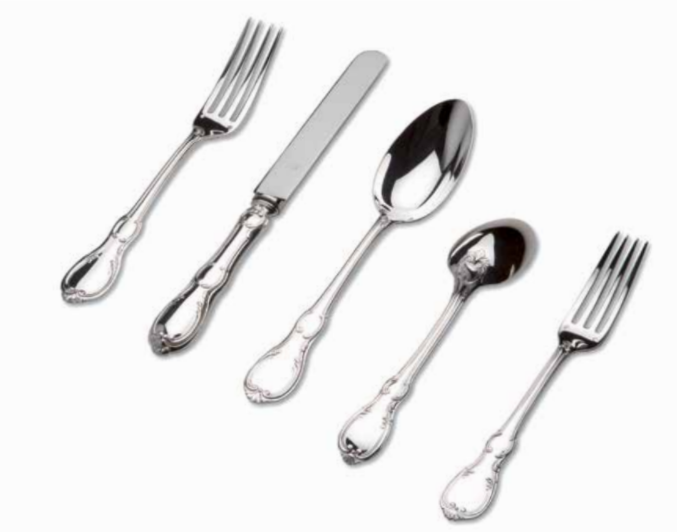 Penthieve Cutlery Collection in Sterling