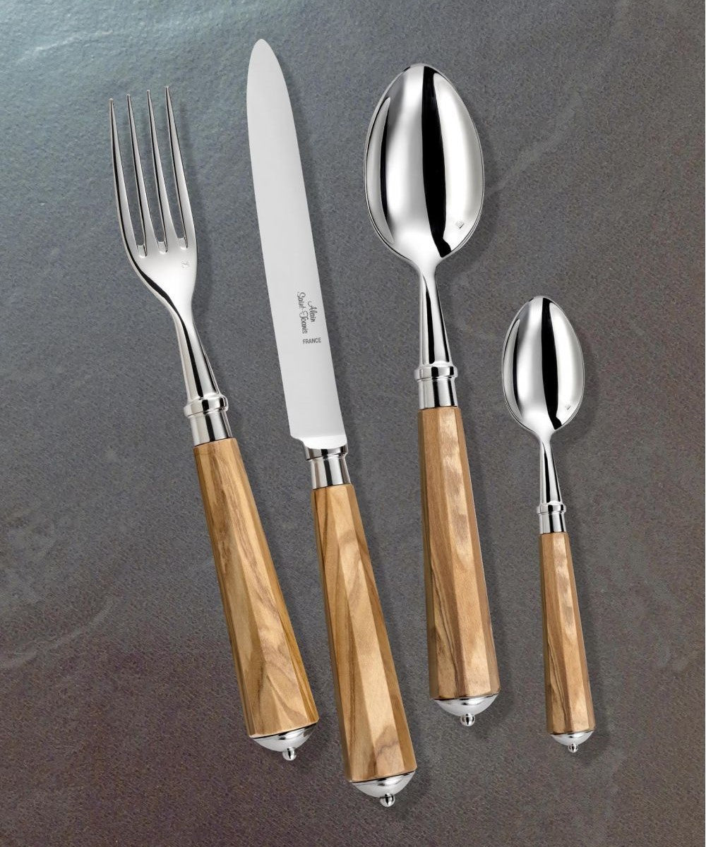 Alain Saint-Joanis Ravel Cutlery Collection (Olivewood)