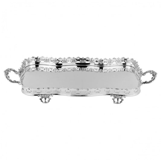 Rectangular Gallery Tray with Handles