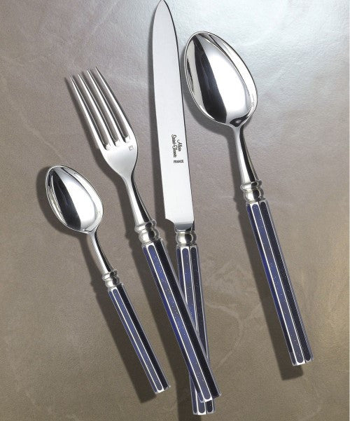 Alain Saint-Joanis Royal Silverplate Cutlery Collection (Lacquered Blue)