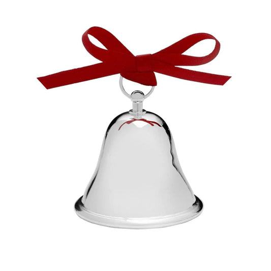 Gorham Plain Sterling Silver Christmas Bell Ornament