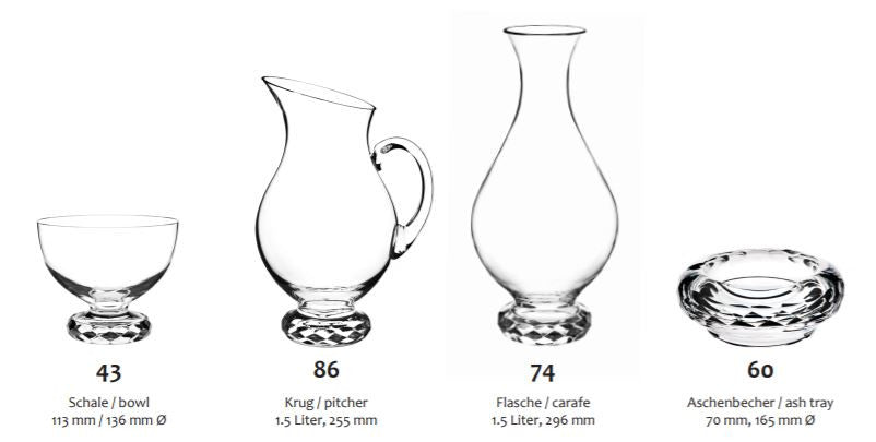 Theresienthal Alexis Crystal Stemware Collection