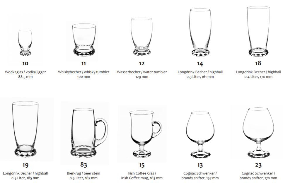 Theresienthal Alexis Crystal Stemware Collection