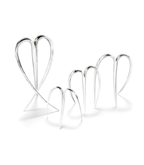 "Heart Vase" Collection by Ted Muehling (Silver Finish)